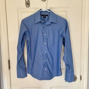 Brooks Brothers French cuff boys button down shirt, youth size 12
